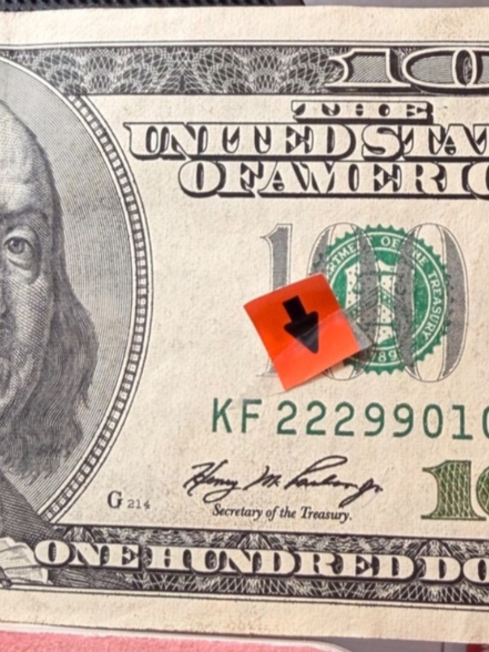 $100 Bill - 2006 Triple 2S Big Head Atlanta #Kf 22299010 C #206181649334